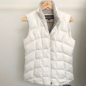 New white Eddie Bauer Vest Jacket